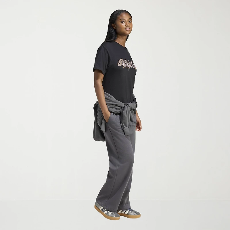adidas Womens Crew Neck Short Sleeve Active T-Shirt