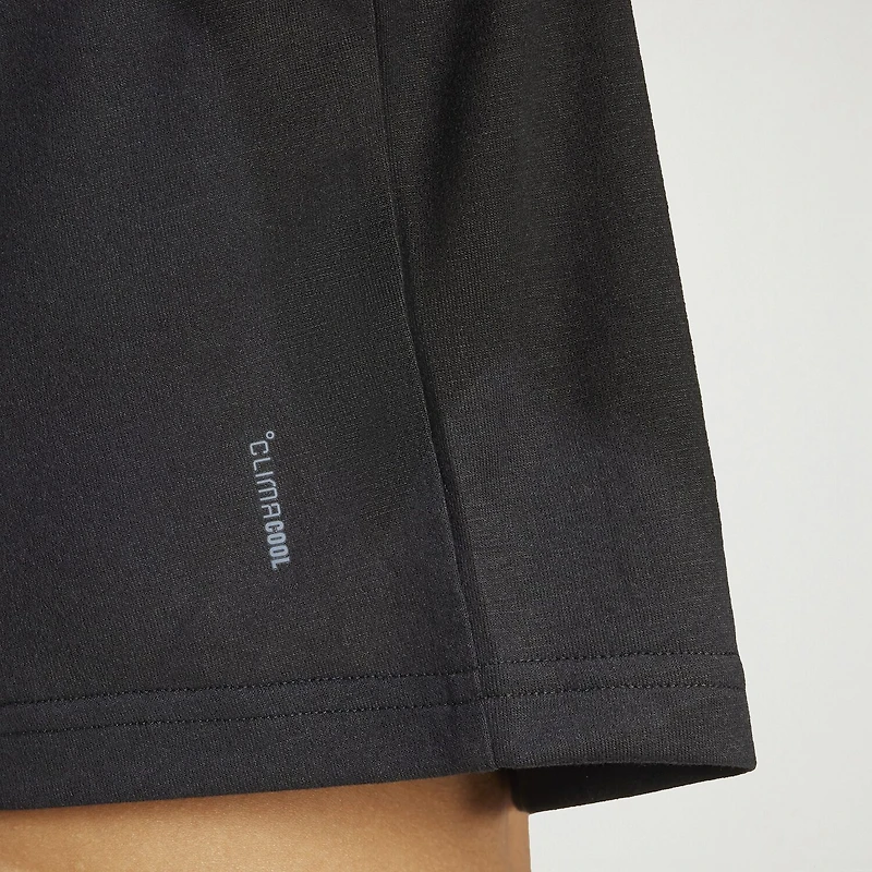 adidas Womens Crew Neck Short Sleeve Active Crop Top