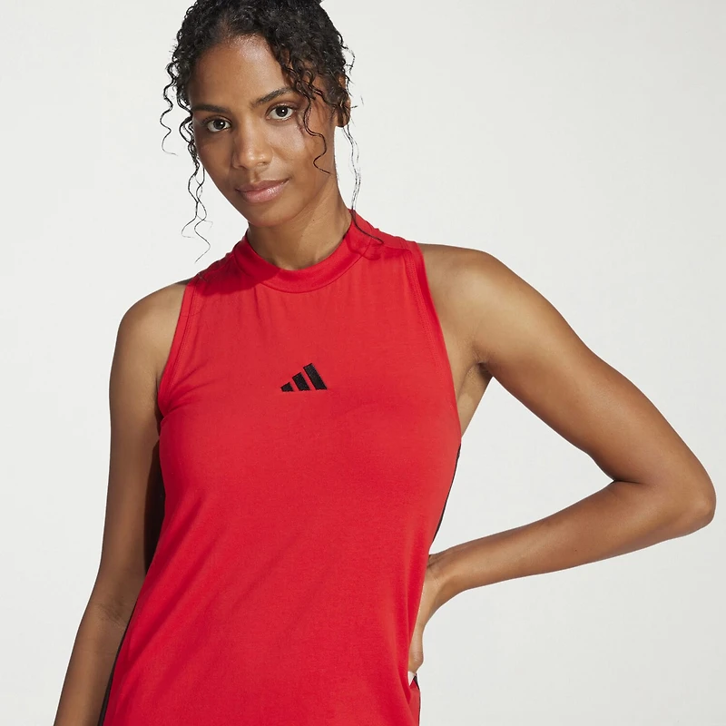 adidas Womens Sleeveless Active Shirt Dress