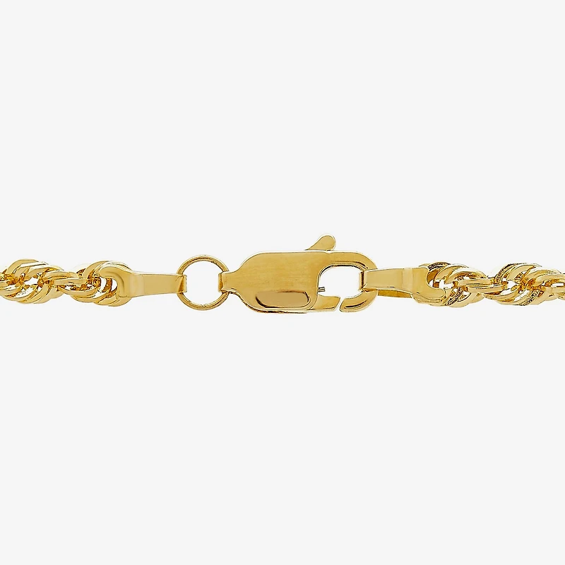 14K Gold Glitter Rope 20-24" 3mm Chain