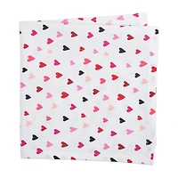 Design Imports Confetti Hearts Print 6-pc. Napkins