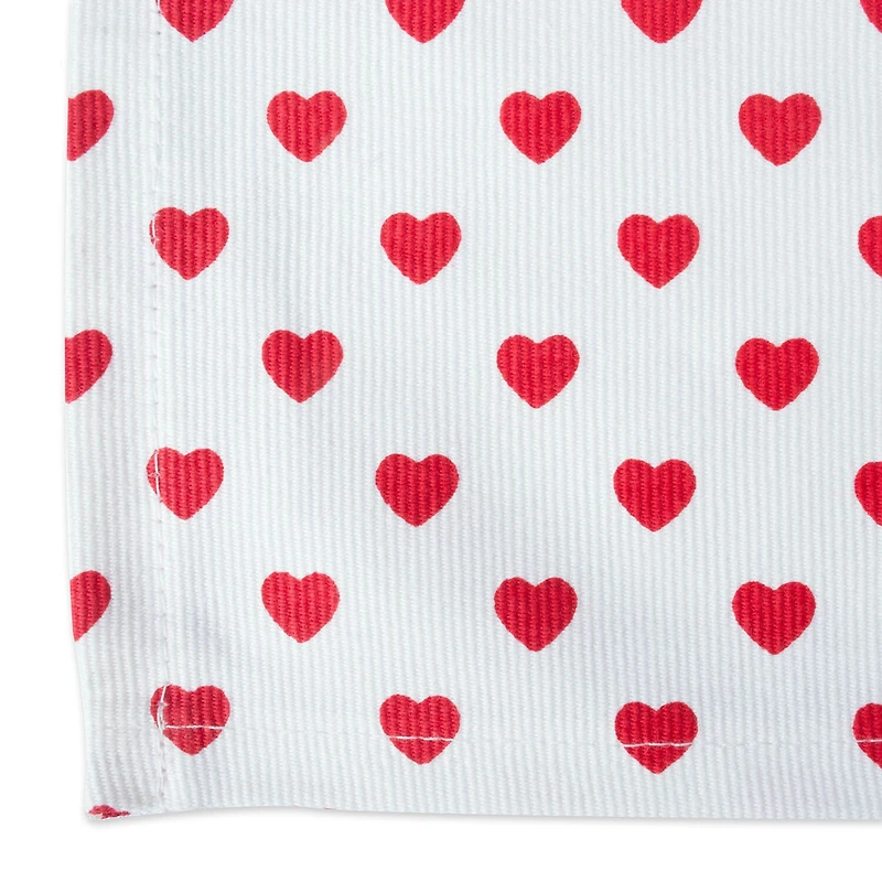 Design Imports Lil Hearts Ribbed 6-pc. Placemat