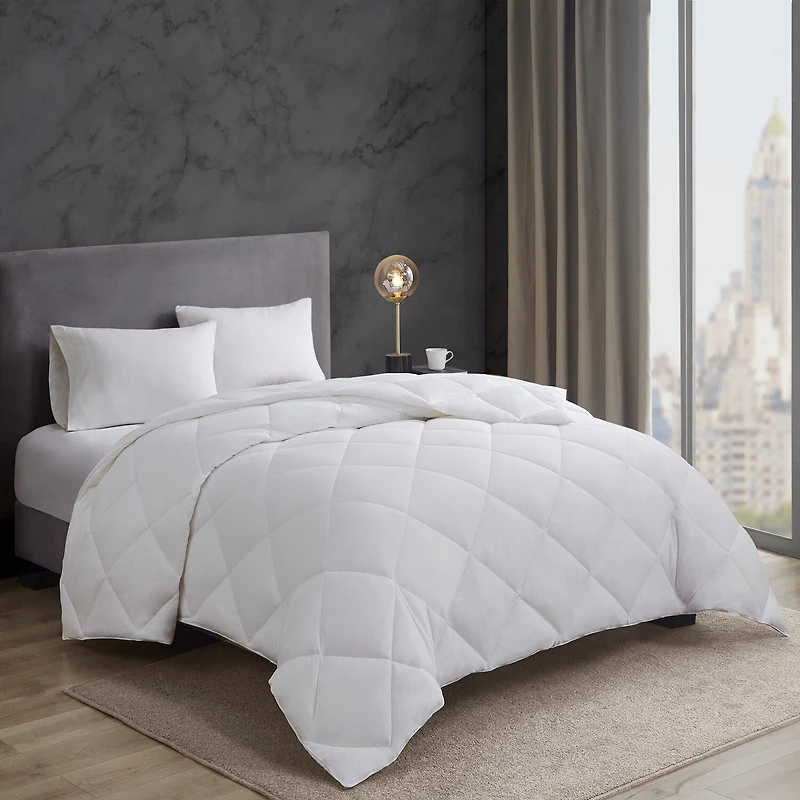 Sleep Philosophy Maximum Warmth 300 TC Cotton Sateen Comforter Down Alt 3M Thinsulate