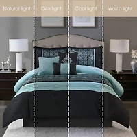 Stratford Park Stefano 7-pc. Midweight Comforter Set