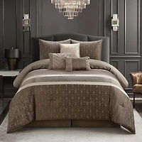 Stratford Park Sallie 7-pc. Geometric Midweight Comforter Set