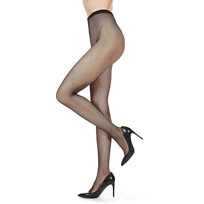MeMoi Womens Classic Mini Fishnet Tights