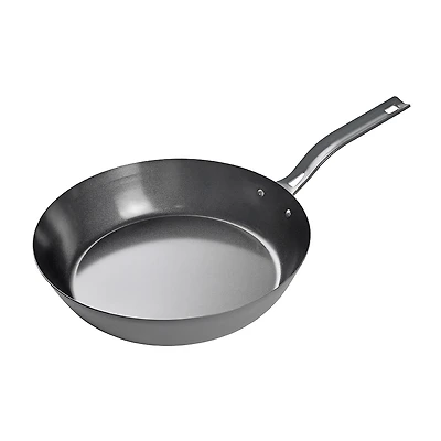 Commercial Chef Carbon 12 Inch Non-Stick Steel Skillet
