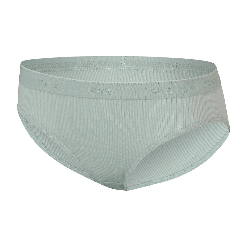 Hanes Originals Ultimate Little & Big Girls 6 Pack SuperSoft Bikini Panty