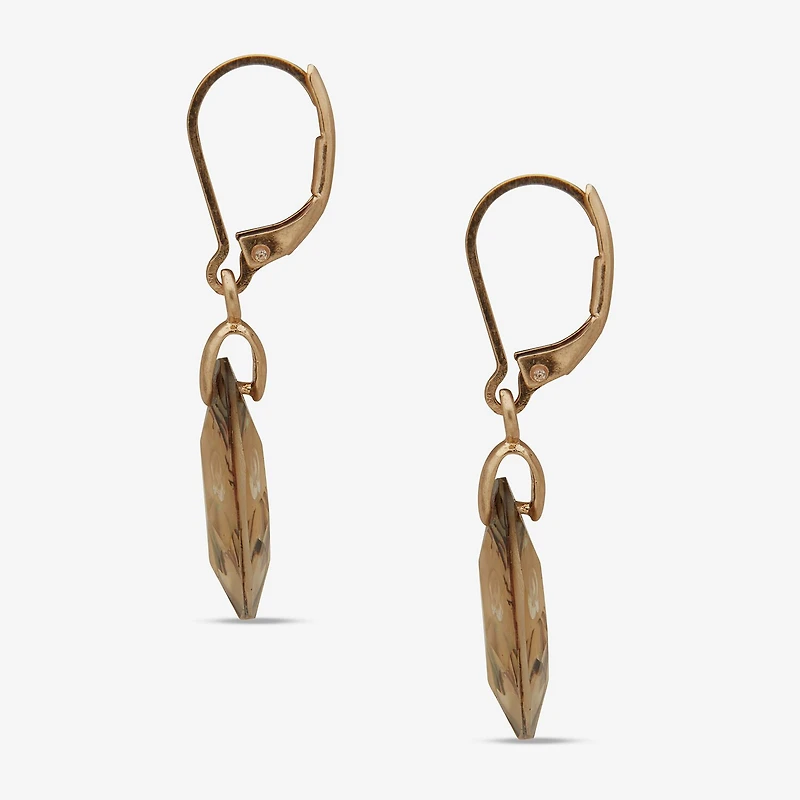a.n.a Gold Tone Womens Drop Earrings
