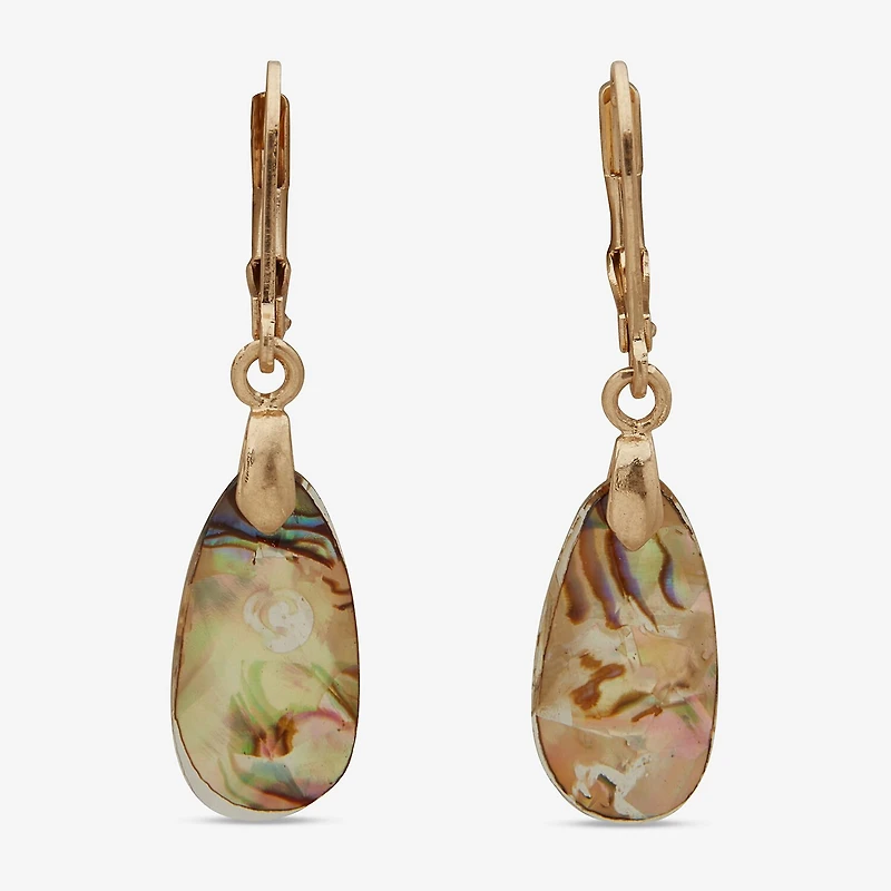 a.n.a Gold Tone Womens Drop Earrings