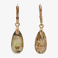 a.n.a Gold Tone Womens Drop Earrings