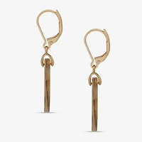 a.n.a Gold Tone Disk Womens Drop Earrings
