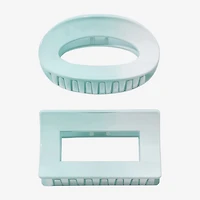 Arizona Light Blue Cut Out 2-pc. Hair Clip