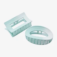 Arizona Light Blue Cut Out 2-pc. Hair Clip