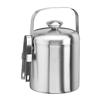 Kraftware Barware Brushed Stainless Steel 3-pc. Ice Bucket
