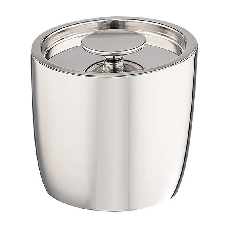 Kraftware Slant Stainless Ice Bucket