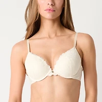 Ambrielle Tulip Lace Push Up Bra