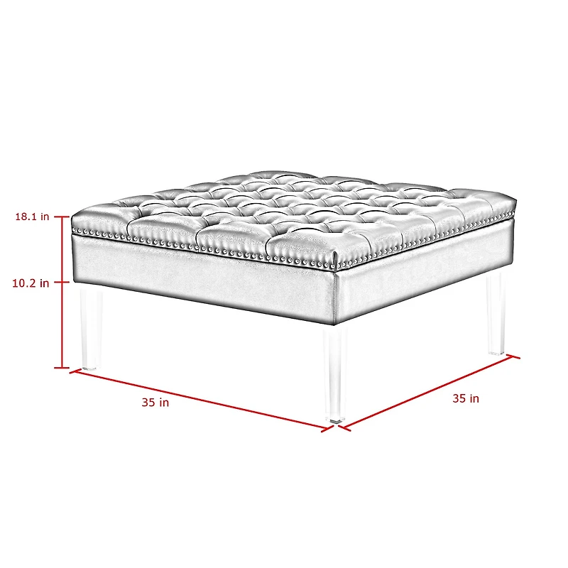 Coco Tufted Ottoman