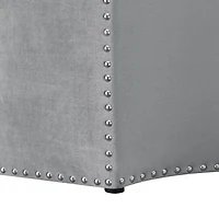 Inspired Home® Fiorella Upholstered Ottoman
