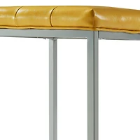 Inspired Home® Newton Tufted Ottoman