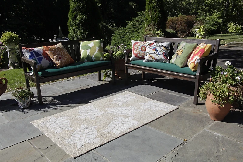 Liora Manne Capri Turtle Indoor/Outdoor Runner Rug