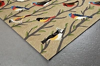 Liora Manne Frontporch Birds Indoor/Outdoor RunnerRug