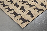Liora Manne Frontporch Doggies Indoor/Outdoor Runner Rug
