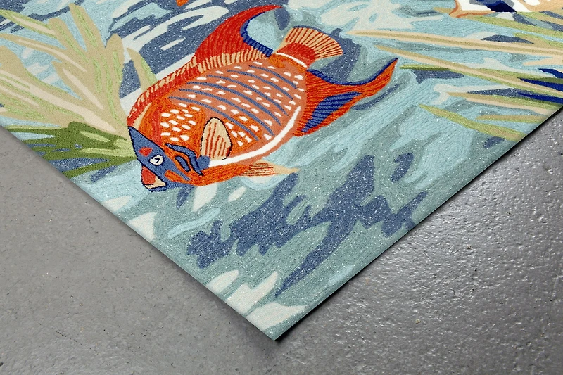 Liora Manne Ravella Tropical Fish Indoor/Outdoor Rug