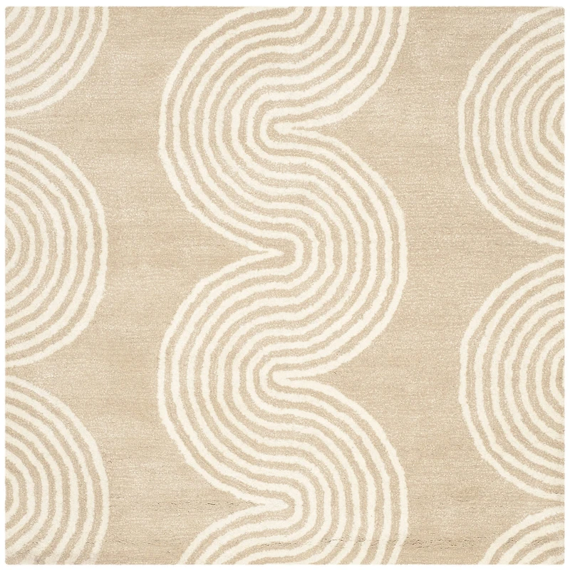 Safavieh Zachariah Geometric Hand Tufted Wool Rug