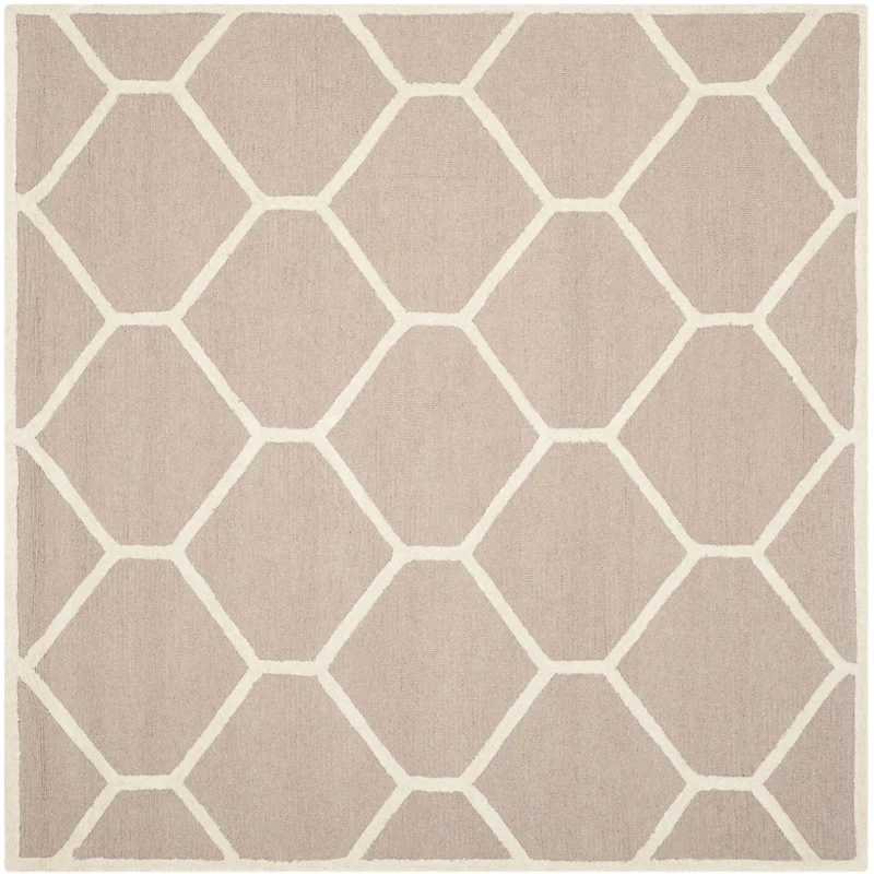 Safavieh Tryik Geometric Hand Tufted Wool Rug