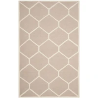 Safavieh Tryik Geometric Hand Tufted Wool Rug