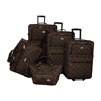 American Flyer Pemberly Buckles 5-pc. Softside Luggage Set