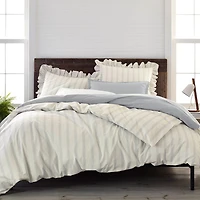 Ecopure Brooke Comfort Wash Stripes Midweight Comforter Set