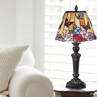 Dale Tiffany™ Butterfly/Peony Table Lamp