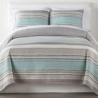 Home Expressions Reagan Stripe Quilt