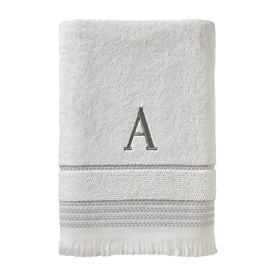 Saturday Knight Casual Monogram Bath Towel