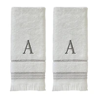 Saturday Knight Casual Monogram 2-pc. Hand Towel