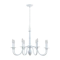 Martha Stewart Amelia 8-Light Metal Chandelier