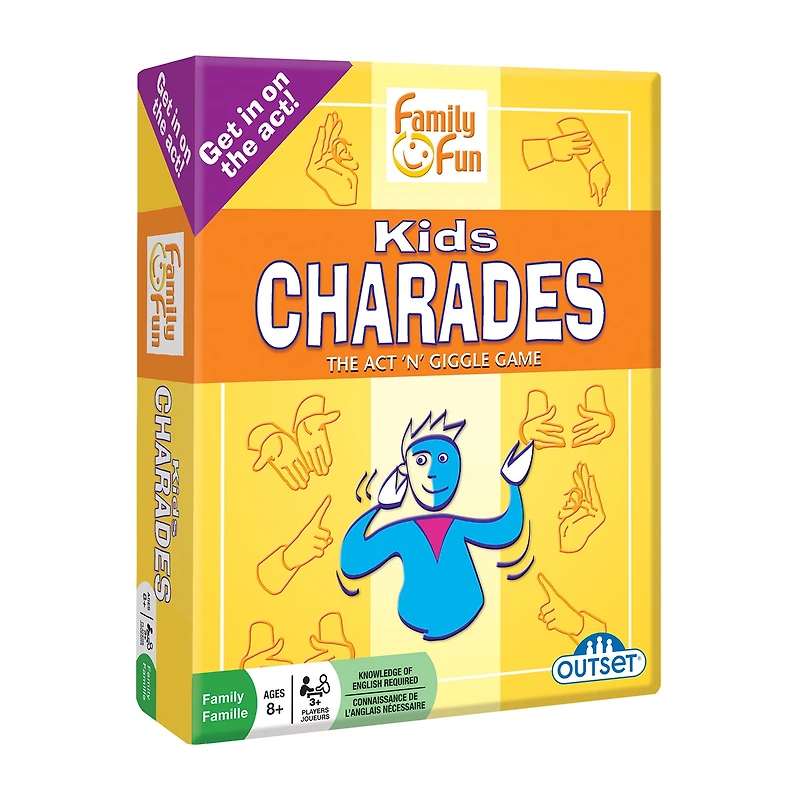 Cheatwell Games Kids Charades Game Board Game