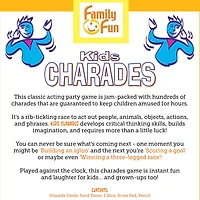 Cheatwell Games Kids Charades Game Board Game