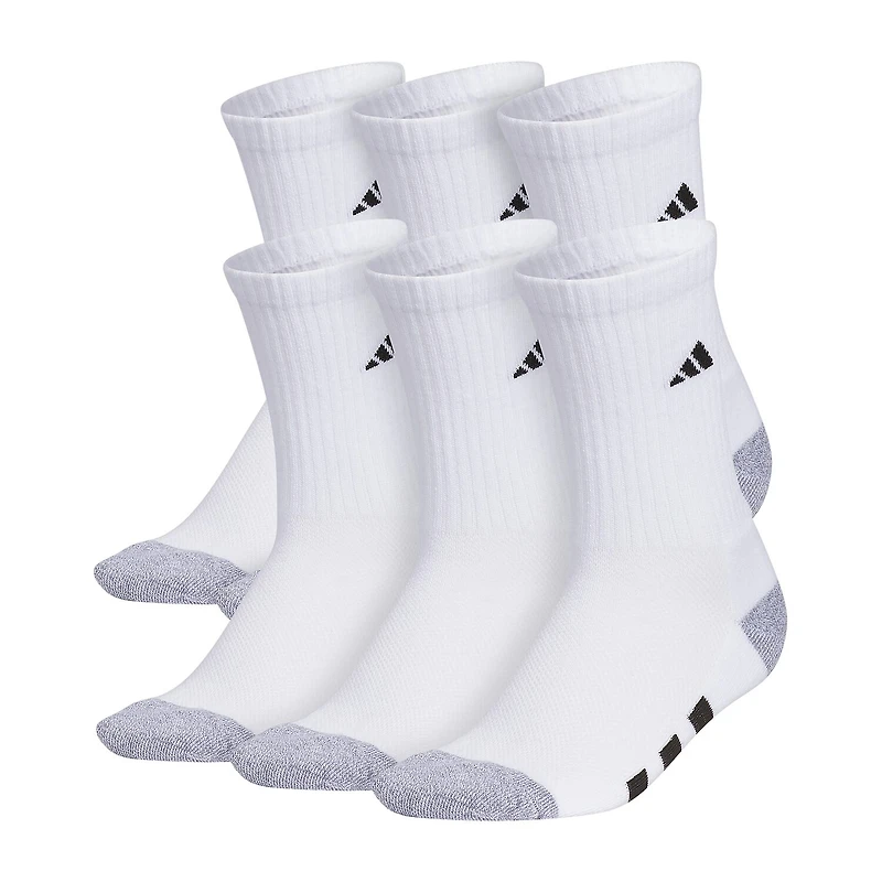 adidas Boys 6 Pair Crew Socks