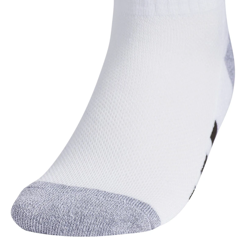 adidas Boys 6 Pair Quarter Ankle Socks