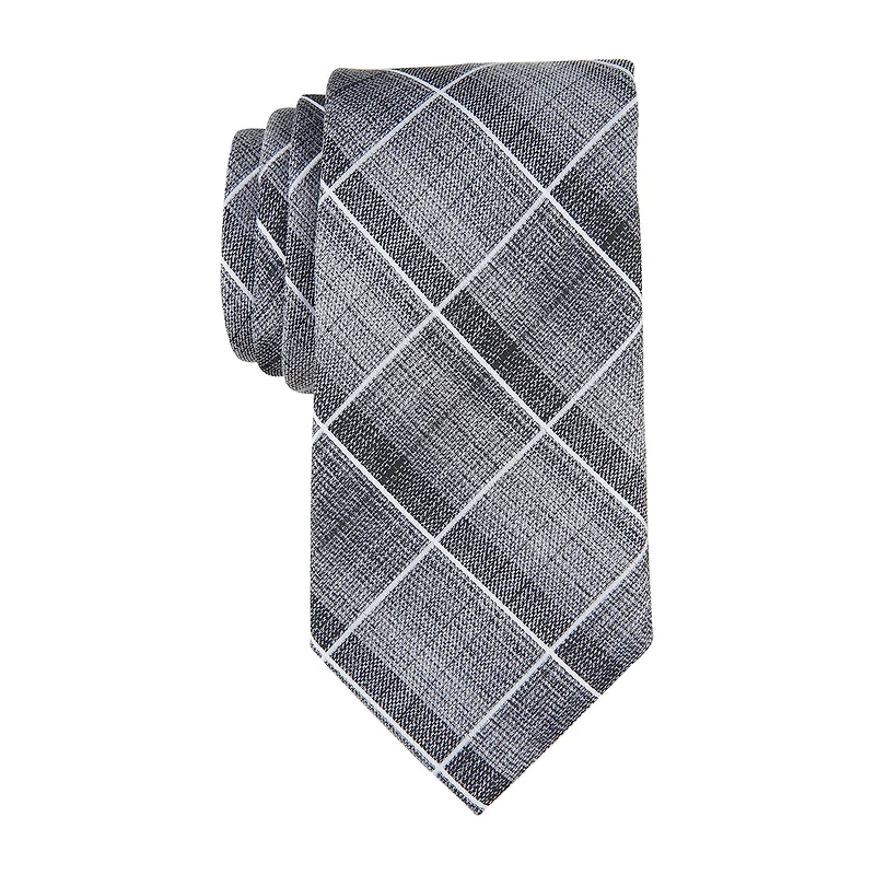 Stafford Worley Plaid Tie