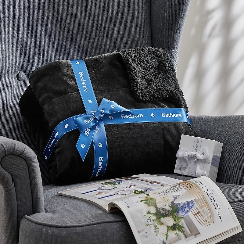 Bedsure® Gentlesoft Fleece Washable Throw