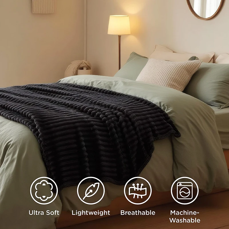 Bedsure® Gentlesoft Fall Washable Throw