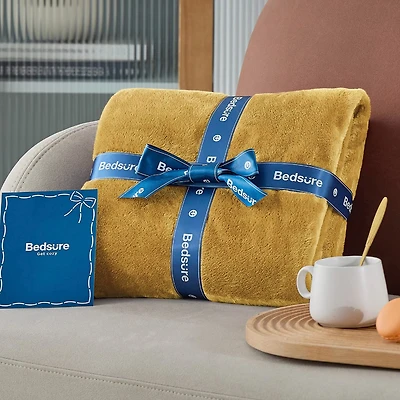 Bedsure® Flannel Solid Midweight Blanket