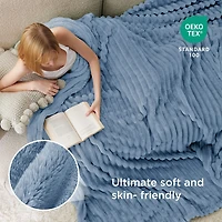 Bedsure® Chunky Corduroy Midweight Blanket