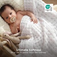 Bedsure® Woven Bamboo Waffle Midweight Blanket