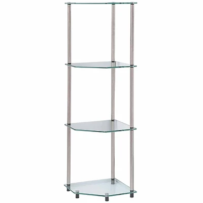 Wes 4-Tier Corner Shelf