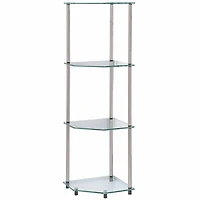 Wes 4-Tier Corner Shelf